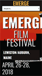 Mobile Screenshot of emergefilmfestival.org